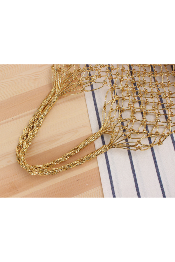 Lori  Metallic Net Braided Handbag (3 Colors) Online Hot Sale - Image 5