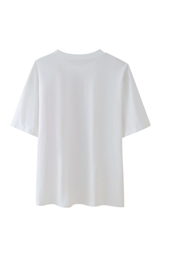 ‘Harper’ 3D Mesh Floral Top T-shirt （3 Colors) Hot on Sale - Image 3