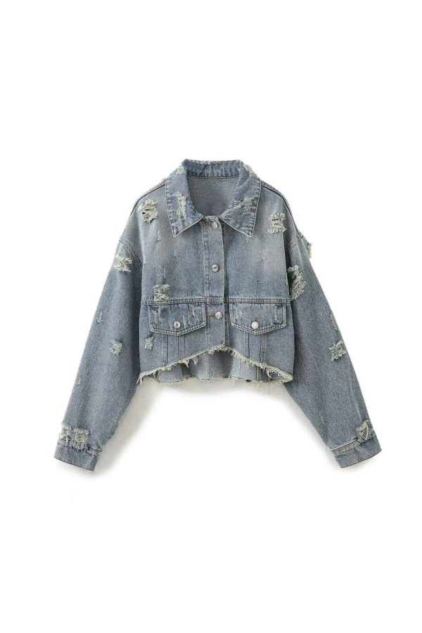 Paislee  Denim Short Jacket For Discount