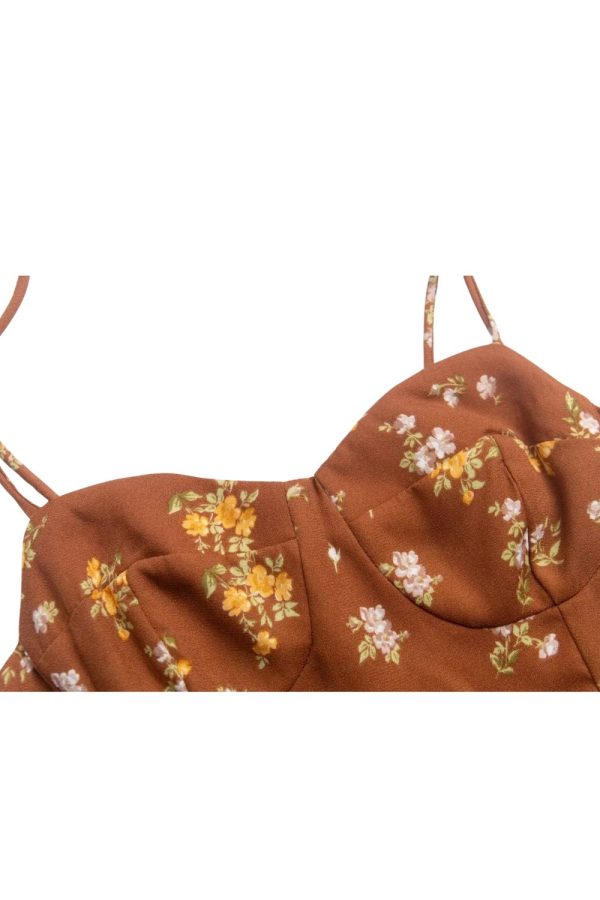 ‘Poppy’ Floral Strappy Mini Dress Discount - Image 3