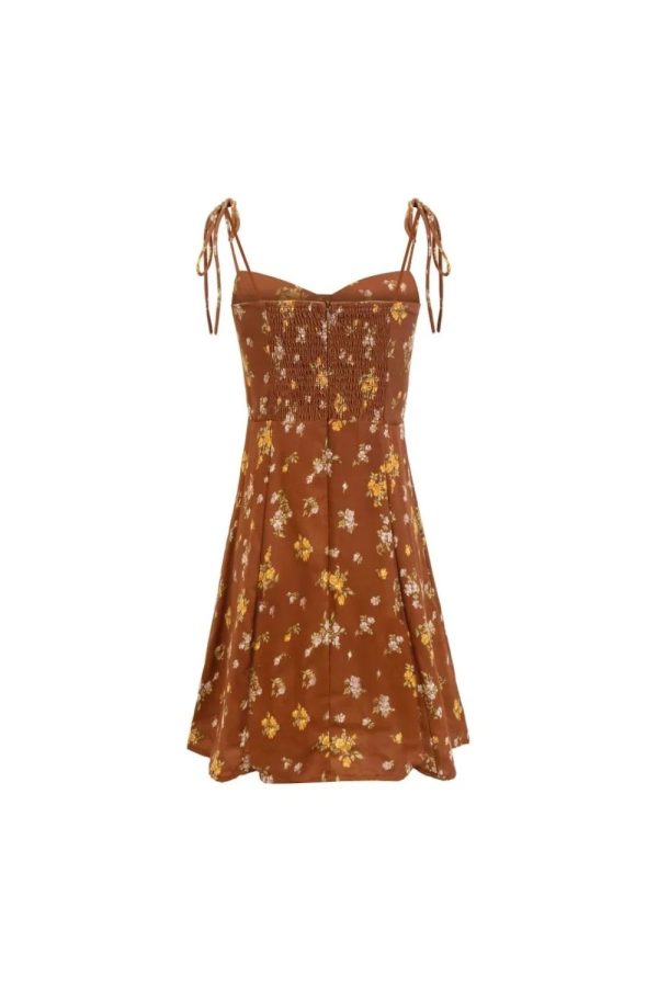 ‘Poppy’ Floral Strappy Mini Dress Discount - Image 2