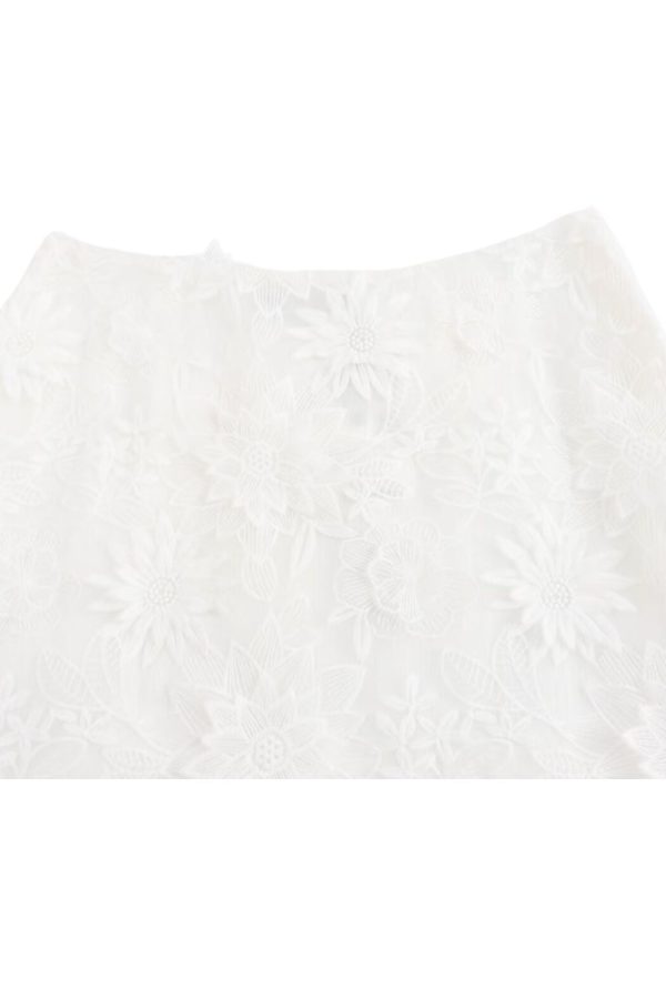 Eliza  Embroidered Midi Skirt Cheap - Image 3