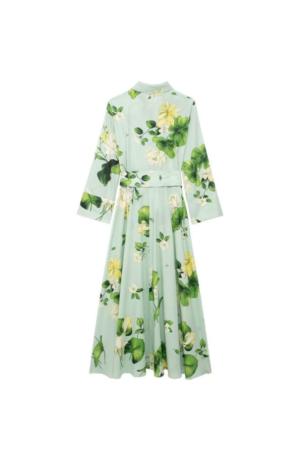 Millie  Floral Print Shirt Dress Sale - Image 2