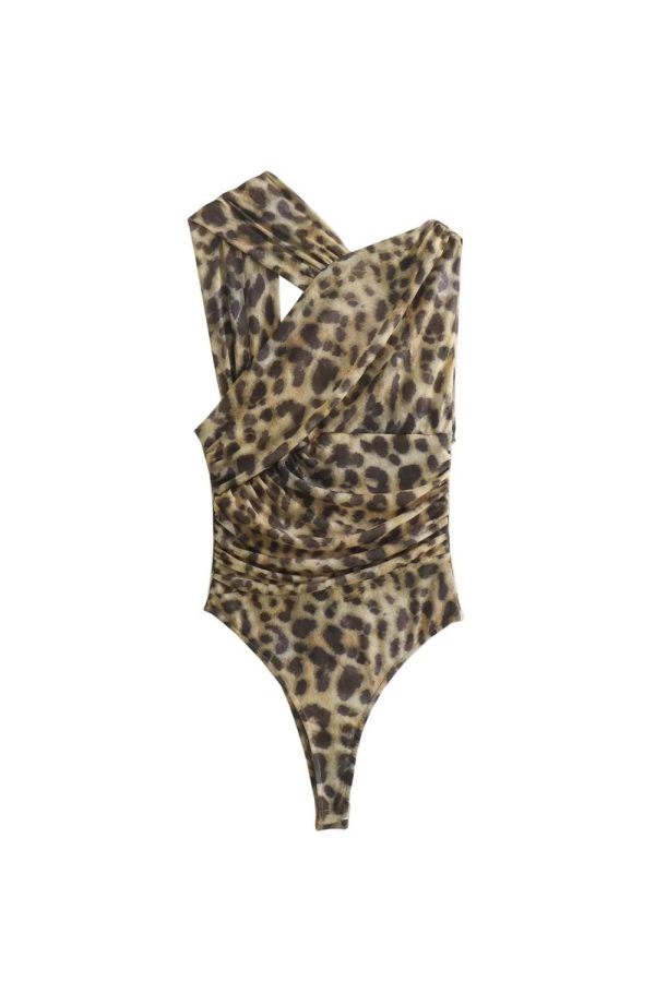 Millie  Asymmetric Mesh Jumpsuit （2 Colors) Online Sale - Image 2