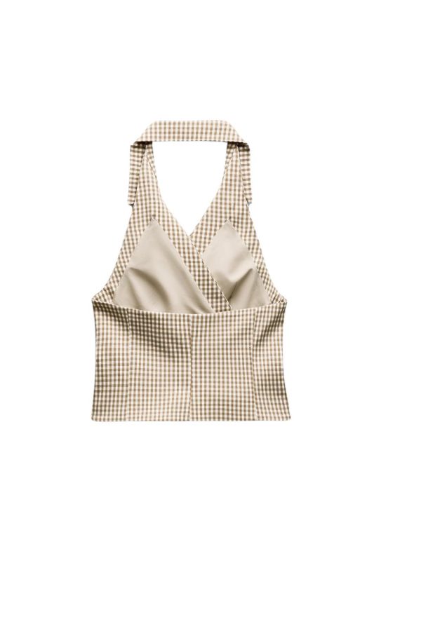 Isabelle  Halter-neck Vest & Shorts Set (Sold Separately) Discount - Image 2