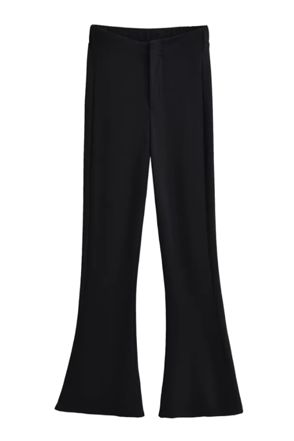 Fia  High-Waist Slim Fit Flared Pants (4 Colors) Cheap - Image 4