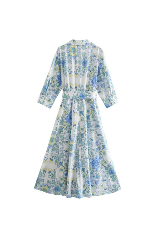 Millie  Simple Floral Print Dress Hot on Sale - Image 2