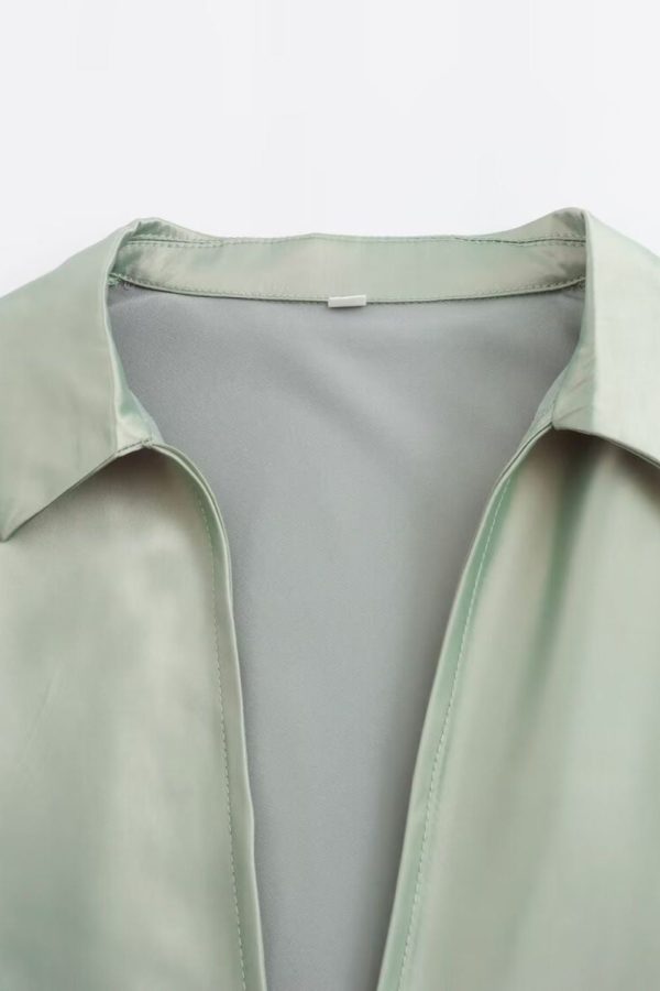 ‘Poppy’ Bow Tie V-Neck Women’s Blouse For Cheap - Image 3