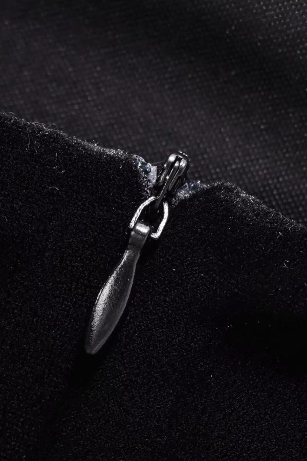 ‘Madison’ Velvet Strapless Mini Dress Supply - Image 5