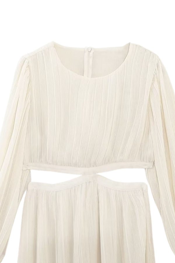 ‘Madison’ Waist-Embellished Cutout Dress Online now - Image 3