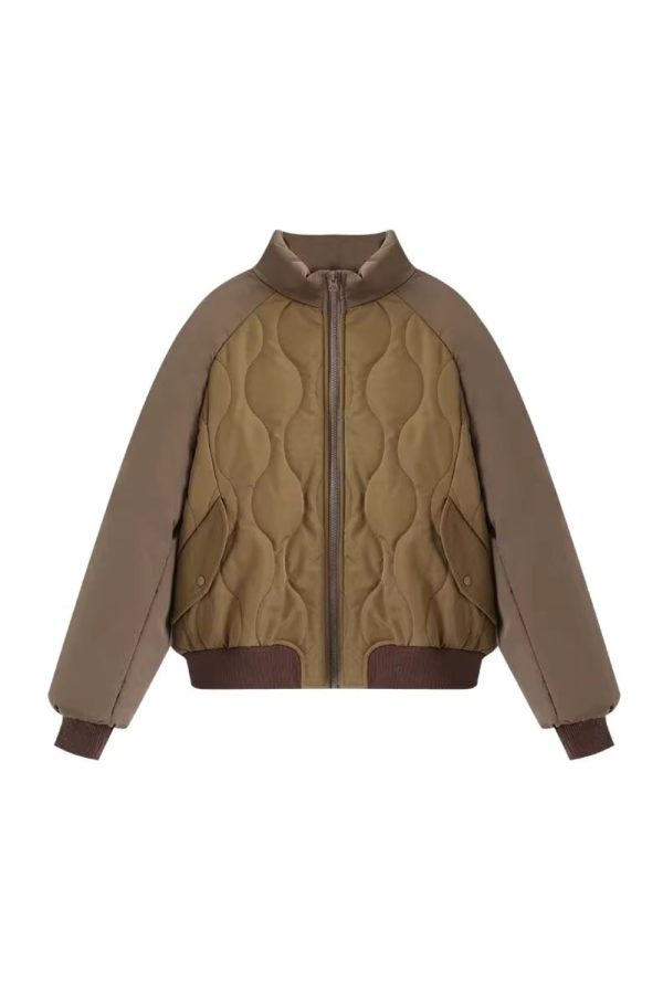 Eliza  Aviator-Inspired Puffer Jacket（4 color） Supply - Image 3