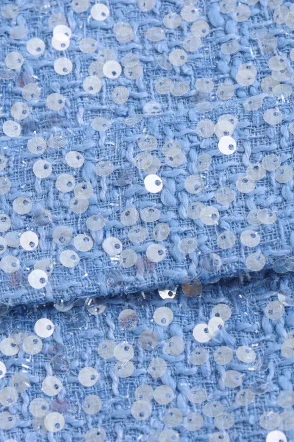 Daisy  Open Front Sequinned Short Jacket Fashion - Image 4
