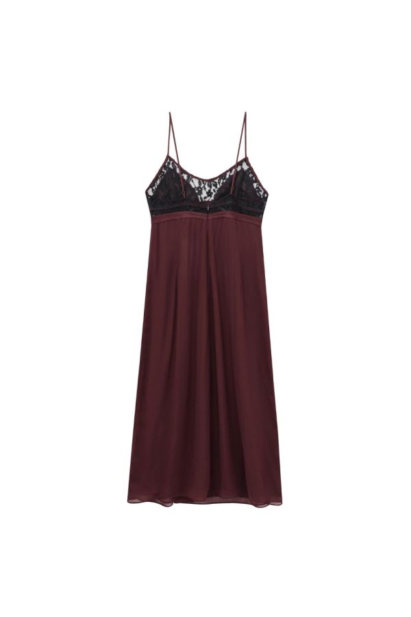 ‘Samantha’ Lace-Trimmed Lingerie Dress Discount - Image 2