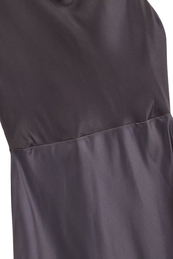 ‘Charlotte’ Simple Black Floral Sleeveless Maxi Dress Online Hot Sale - Image 5