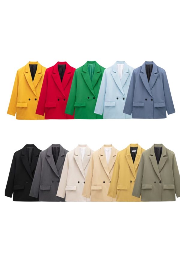 Naomi  Double Breasted Suit Jacket For Cheap