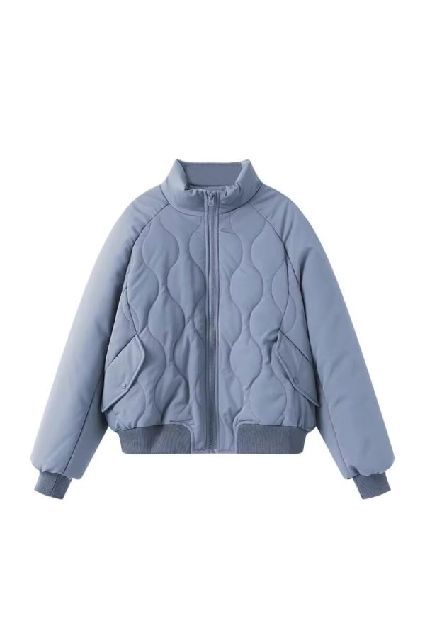 Eliza  Aviator-Inspired Puffer Jacket（4 color） Supply - Image 2