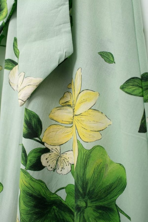 Millie  Floral Print Shirt Dress Sale - Image 5