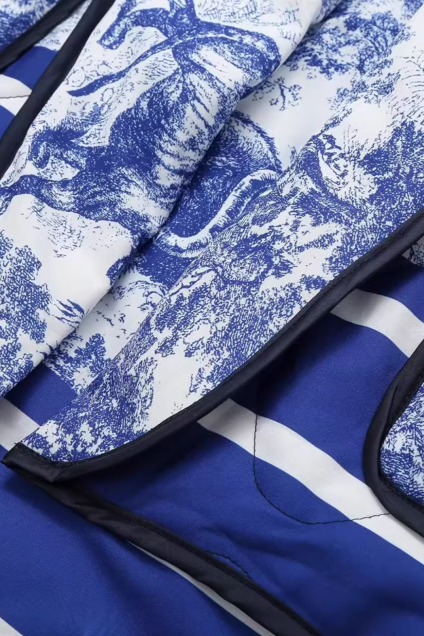 Maisie  Quilted Cotton Printed Jacket Sale - Image 3