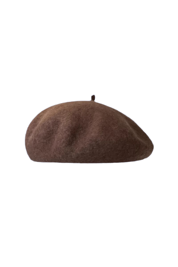 Lauren  Wool Blend Retro Beret Hat (14 Colors) For Discount - Image 3