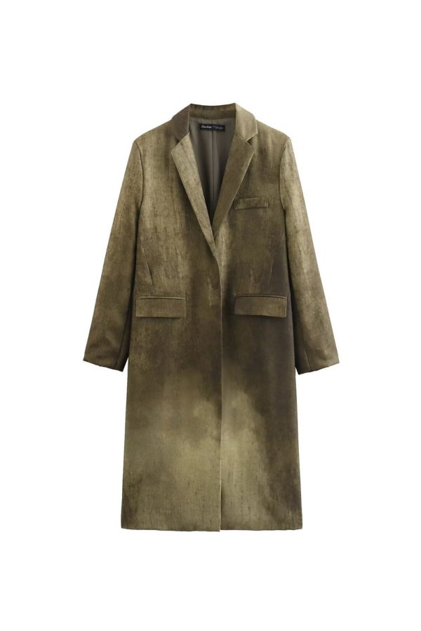 Martha  Versatile Simple Tie-Dye Jacket For Discount