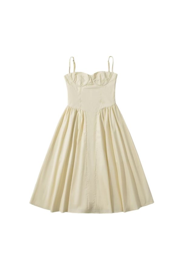 Paisley  Simple Suspender Waist Dress Online Sale - Image 2
