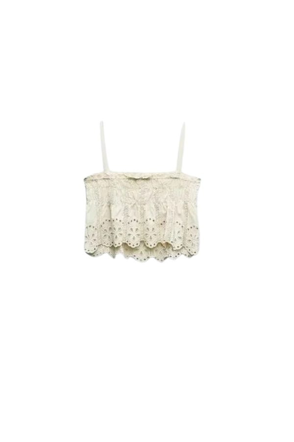 Isabelle  Straight Neck Embroidery Top &  Dress (Sold Separately) Online - Image 2