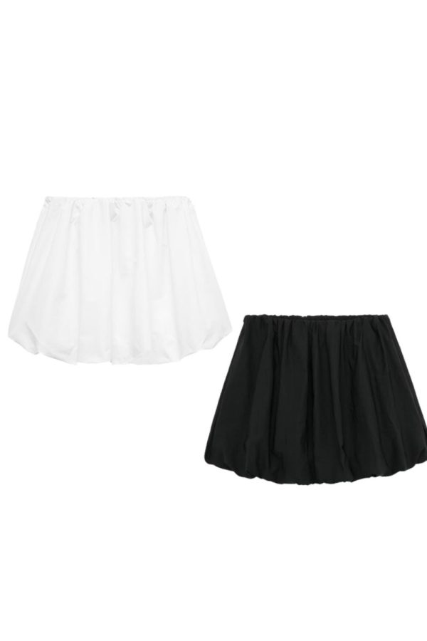 ‘Naomi’ Lantern Style Mini Skirt Hot on Sale