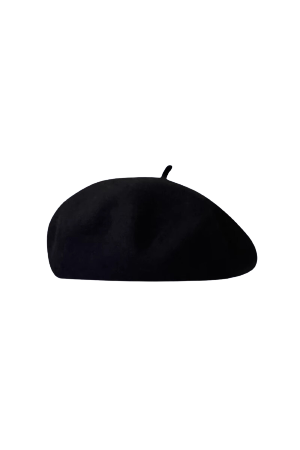 Lauren  Wool Blend Retro Beret Hat (14 Colors) For Discount - Image 2