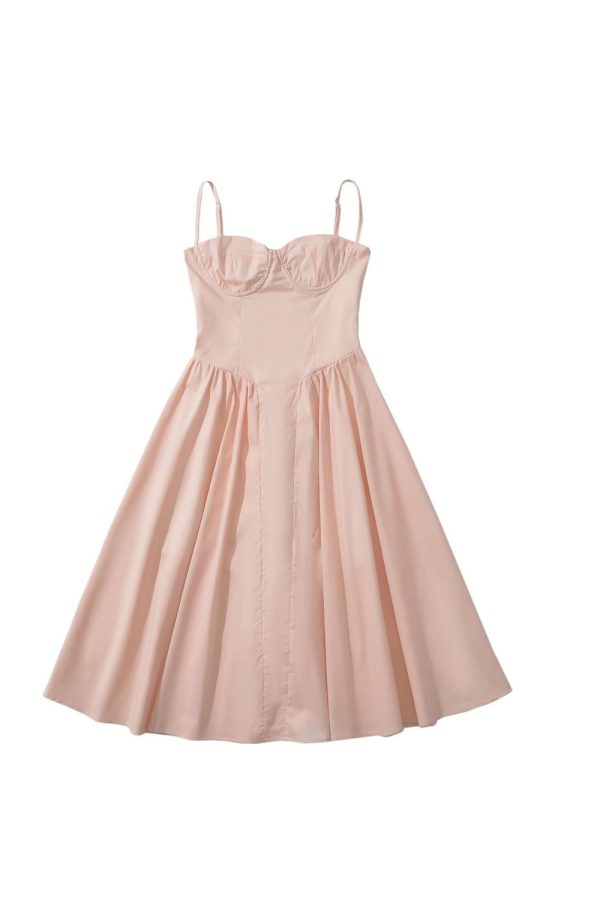 Paisley  Simple Suspender Waist Dress Online Sale - Image 4