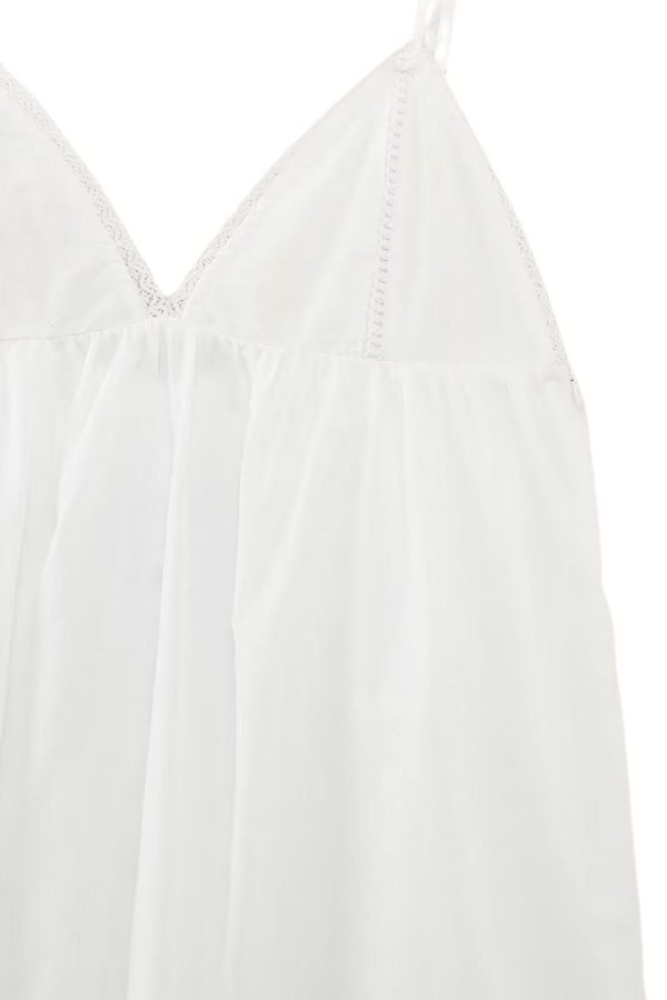 Hazel  V-neck Halter  Lace  Midi Dress For Discount - Image 5