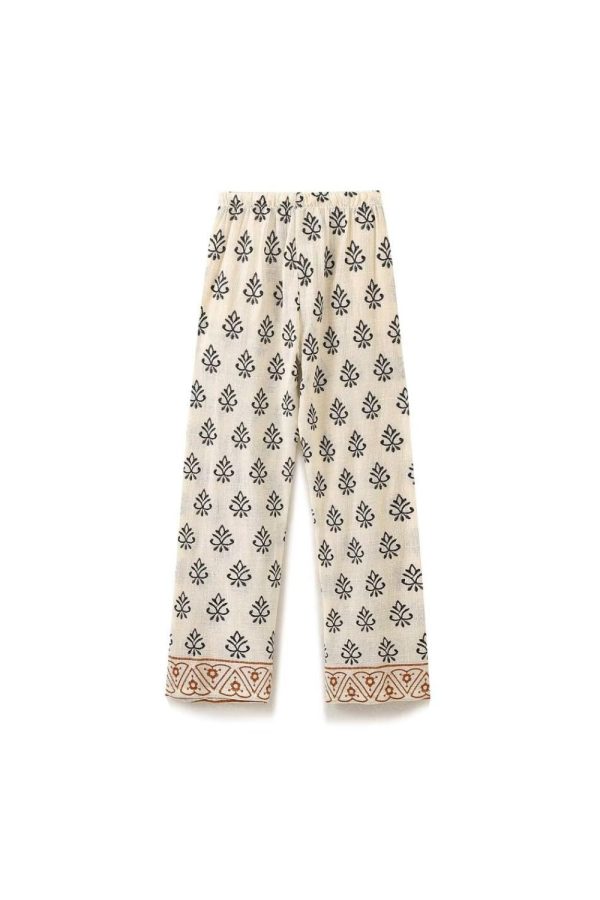 ‘Yaroslava’ Vacation-Style Shirt & Casual Pants Cheap - Image 5