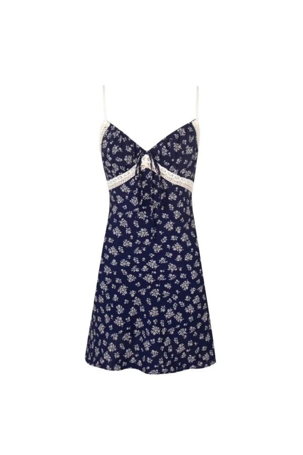 Ella  Spaghetti Strap Floral Print Dress For Sale