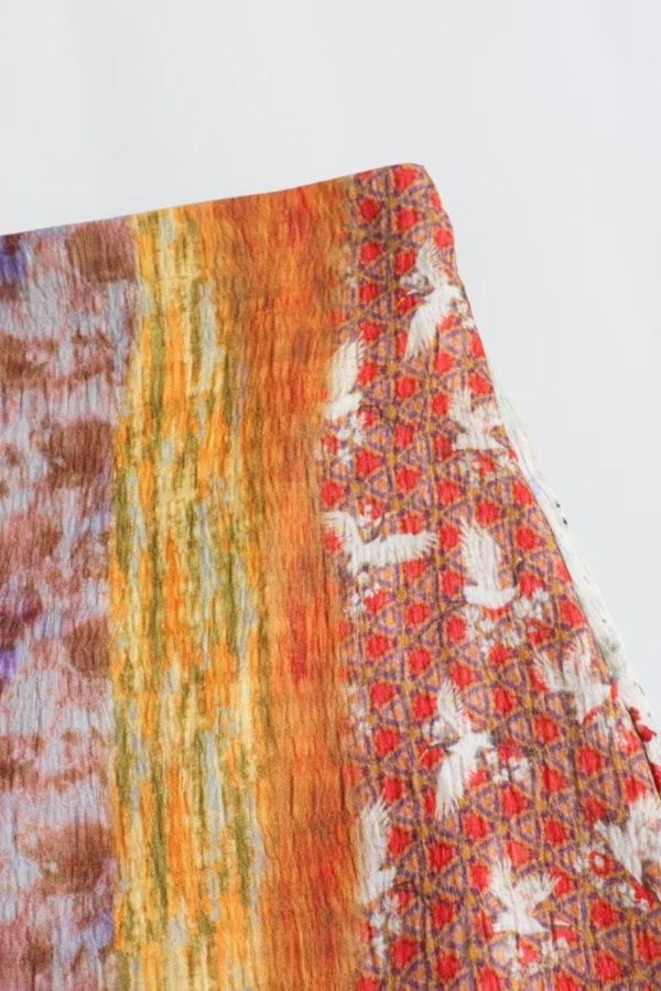 Lucy  Ink Painting Maxi Skirt Fashion - Image 3