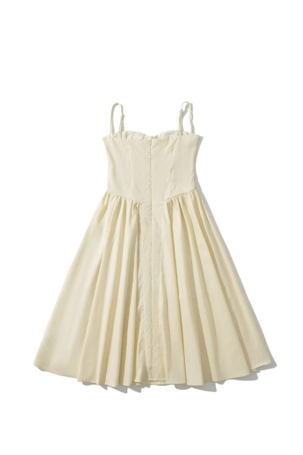 Paisley  Simple Suspender Waist Dress Online Sale - Image 3