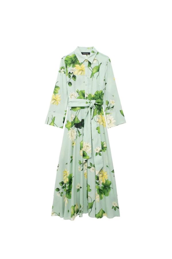 Millie  Floral Print Shirt Dress Sale