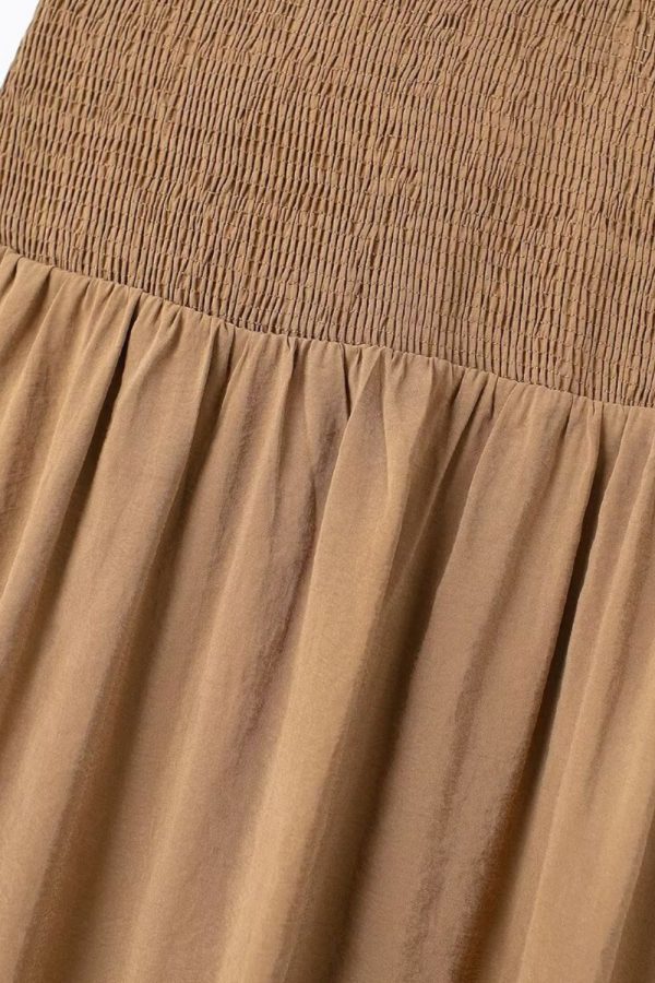 ‘Millie’ Halterneck Pleated Dress Online - Image 5