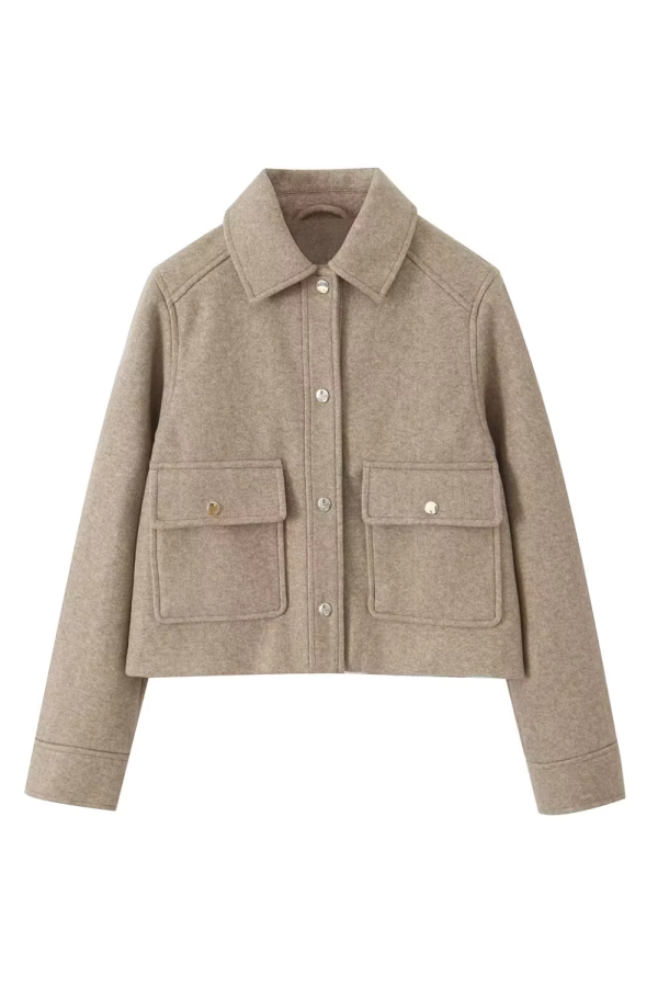 Christine  Soft Short Jacket (2 Colors) Hot on Sale