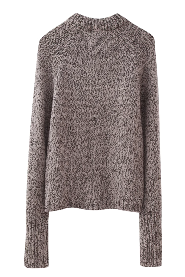 Dawn  Asymmetrical Button Knitted Sweater on Sale - Image 2