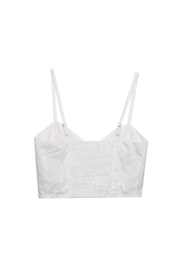 ‘Varvara’ Embroidery Camisole Top & Legging Dress (Sold Separately) Fashion - Image 2