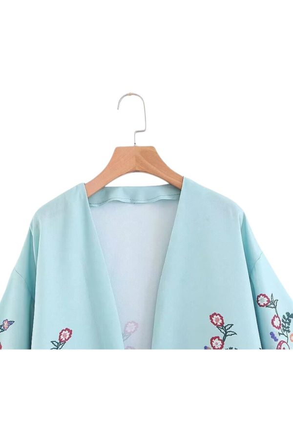 ‘Alice’ Open-Front Dress-Style Outerwear Fashion - Image 3