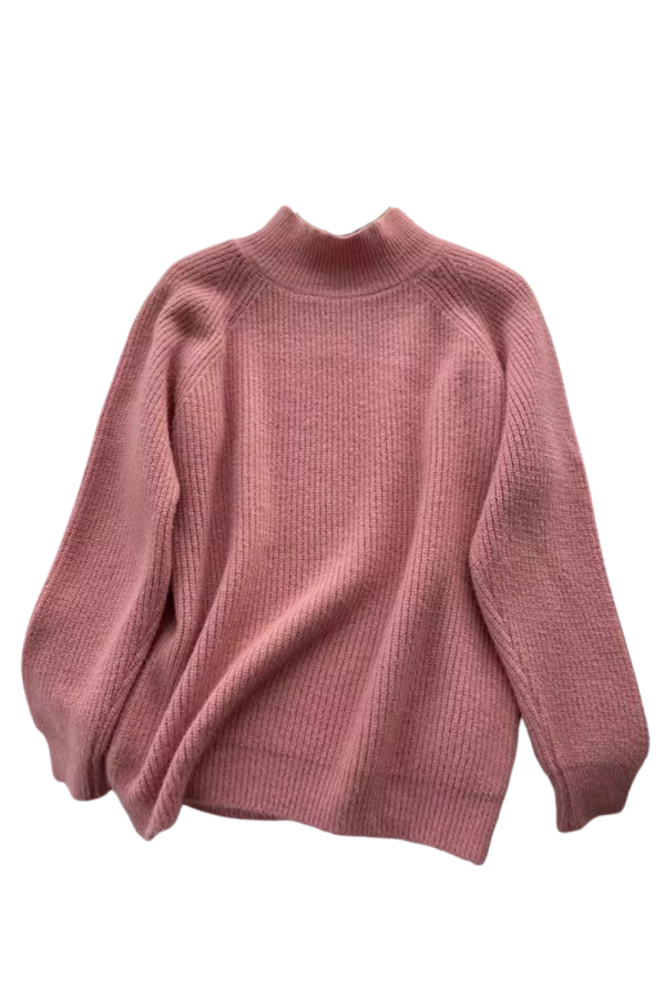 Oaklyn  Turtleneck Ribbed-Knit Sweater (3 Colors) For Sale - Image 3