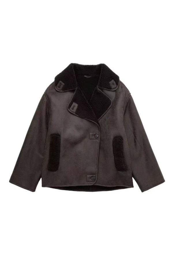 Claire  Reversible Loose Jacket For Cheap