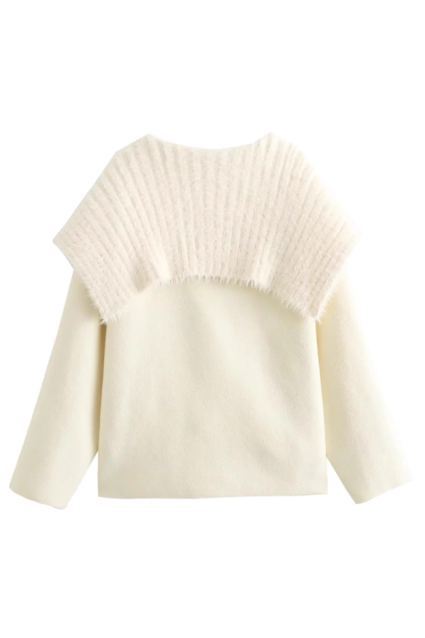 Agnes  Shawl Collar Velvet Jacket Online Hot Sale - Image 2