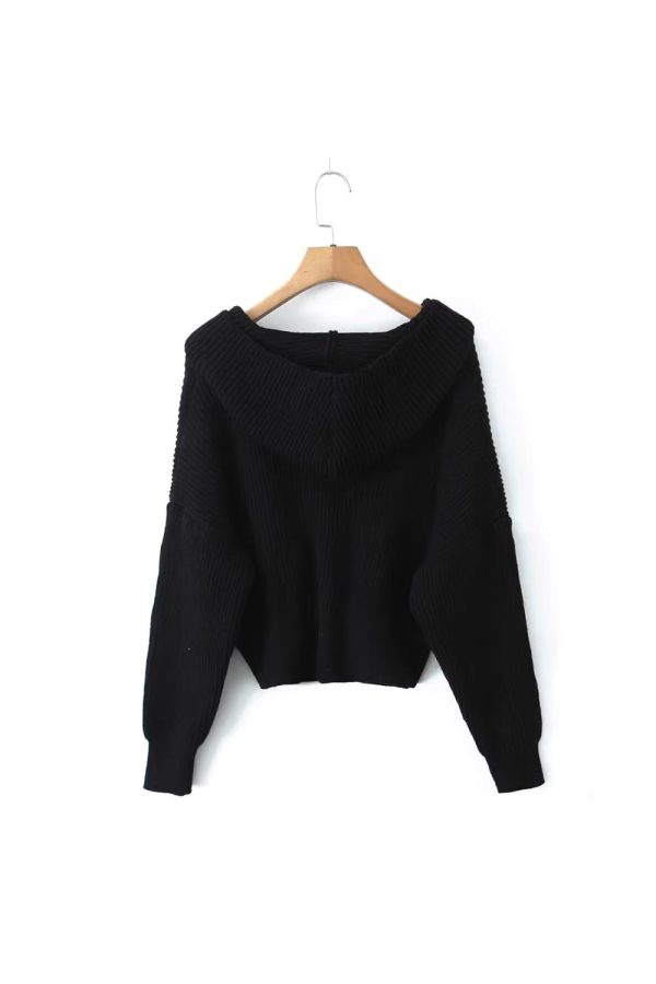 Charlotte  Button-Down Hooded Cardigan( 3 Color) Online Sale - Image 3