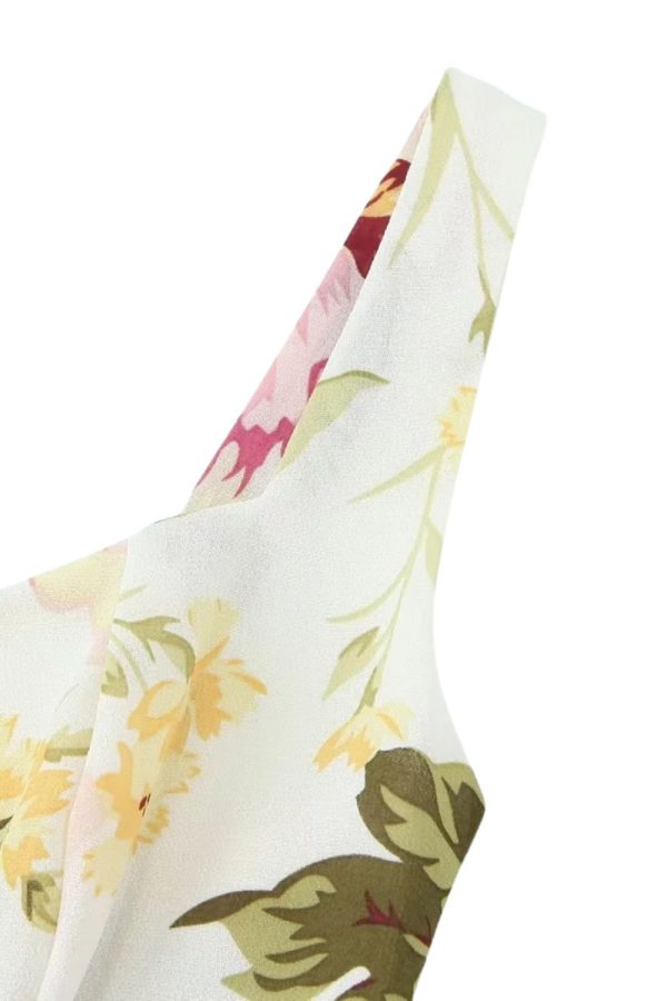 ‘Rosie’ Floral Print Suspender Dress For Discount - Image 5