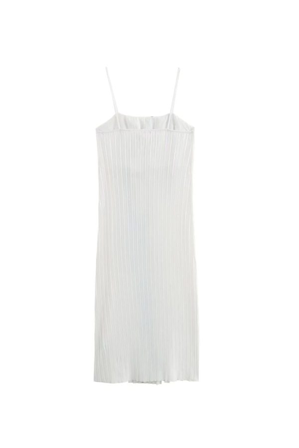 ‘Poppy’ Ruched Halterneck Ruffle Dress For Cheap - Image 2