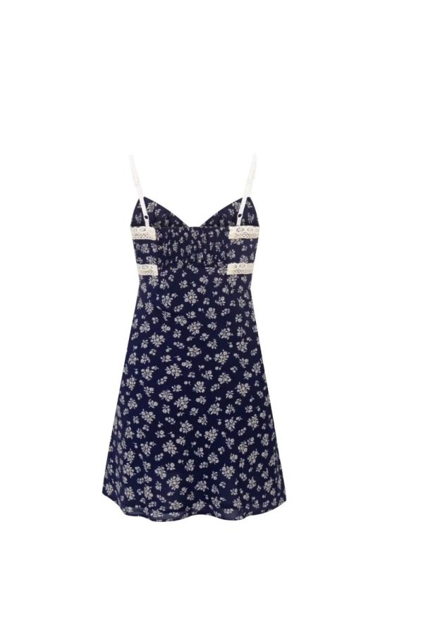 Ella  Spaghetti Strap Floral Print Dress For Sale - Image 2