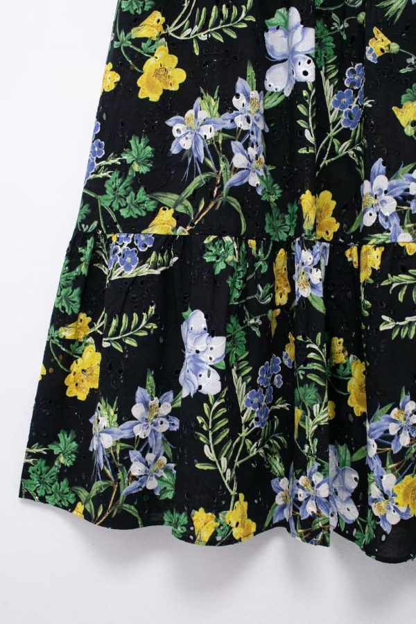 ‘Erin’ Floral Print Midi Dress Discount - Image 4