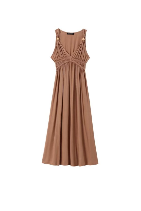Bella’ V-neck Maxi Dress For Sale