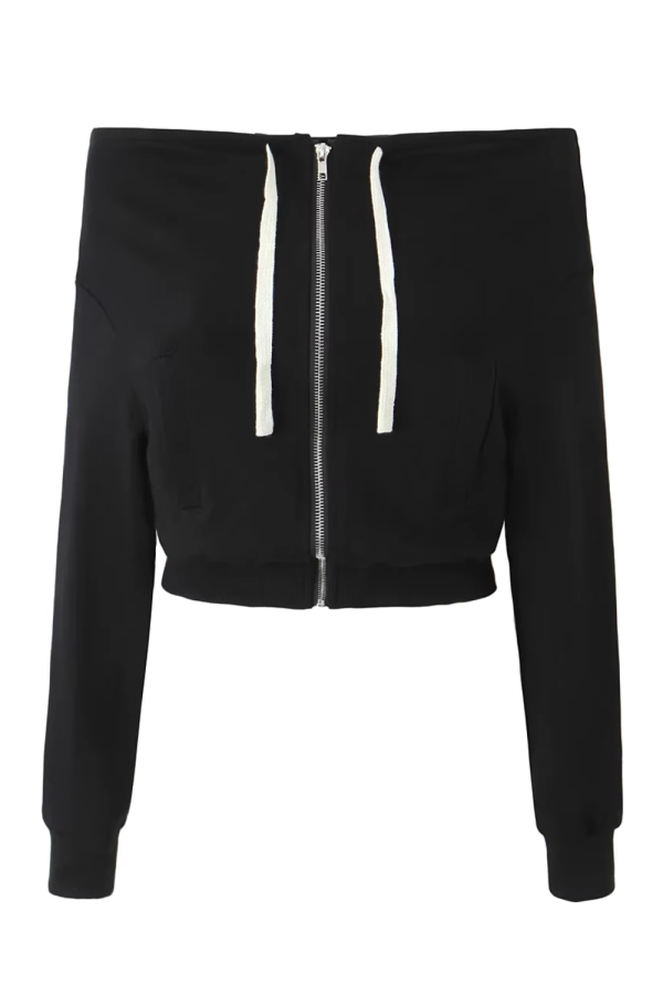 Irene  Cowl Turtleneck Full-Zip Sweater (3 Colors) For Cheap - Image 3